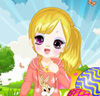 Kaninchen Make-up