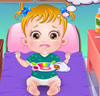 Baby Hazel ist krank