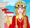 Barbie und Feuerwehr