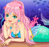 Strand-Meerjungfrau Prinzessin