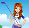 Golf Mädchen Dress Up